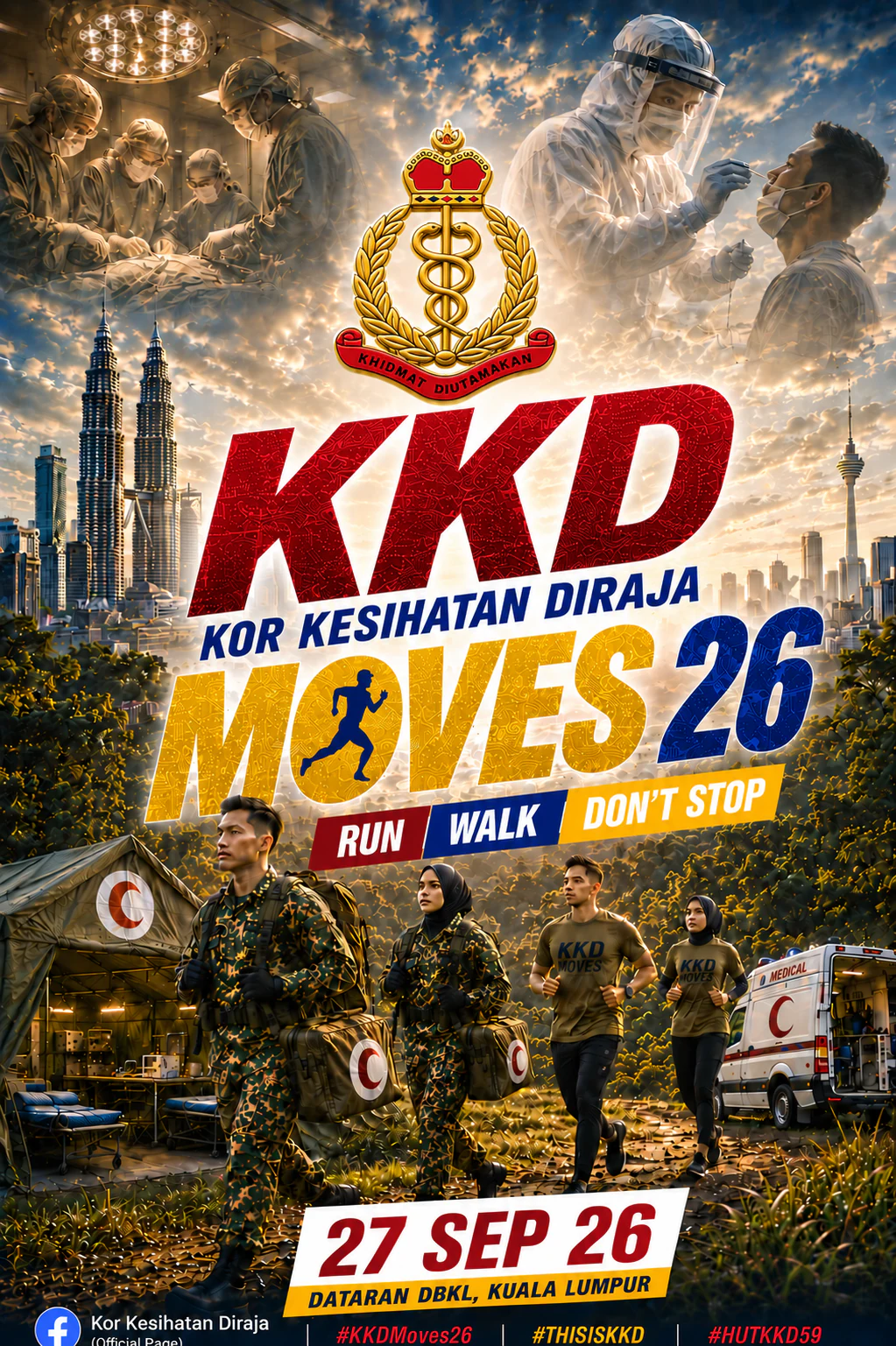 E-poster rasmi KKD MOVES 26 pada 27 September 2026